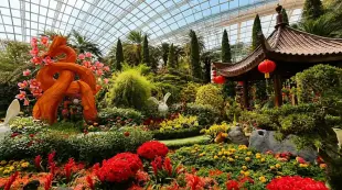 Singapore Combo Ticket: Disney Garden of Wonder at Floral Fantasy + National Orchid Garden