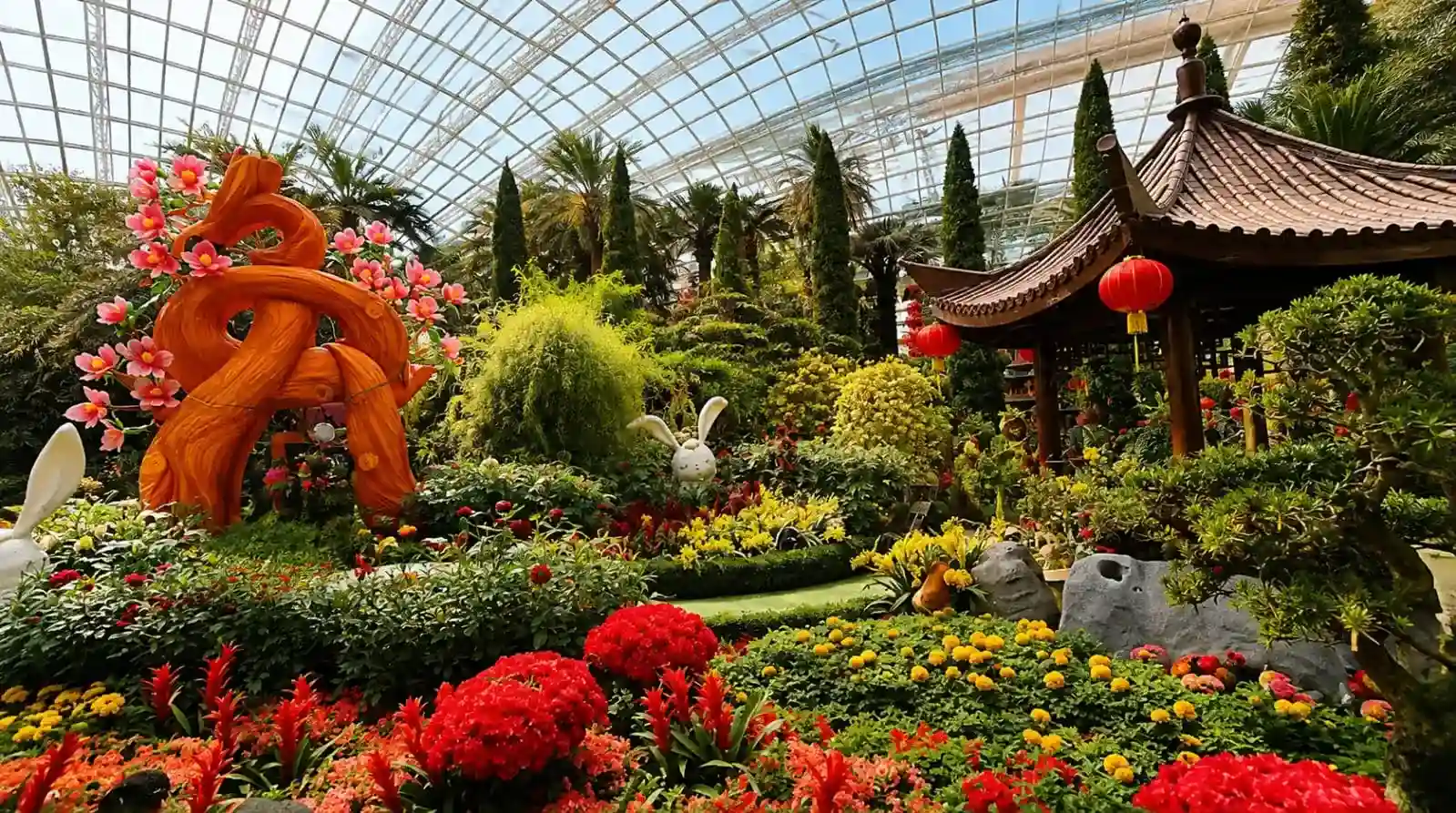 Singapore Combo Ticket: Disney Garden of Wonder at Floral Fantasy + National Orchid Garden