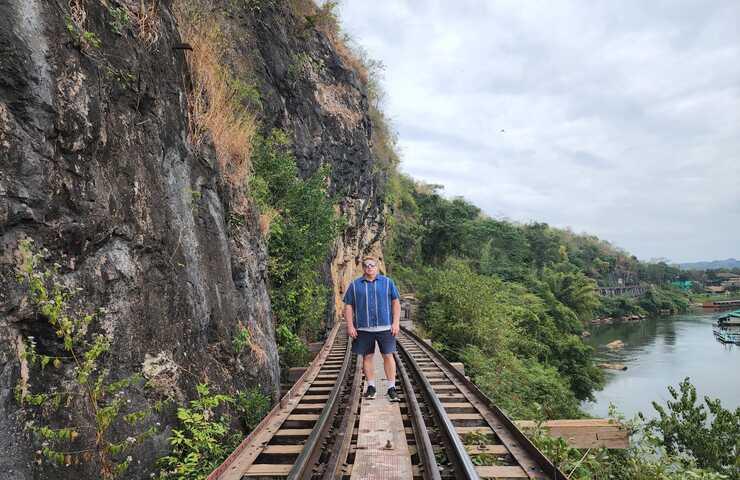 Scenic Private Kanchanaburi Erawan Waterfall Tour from Bangkok