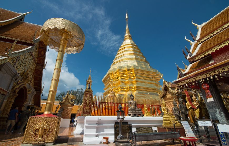 Full Day Chiang Mai Private City Tour including Wat Phra That Doi Suthep